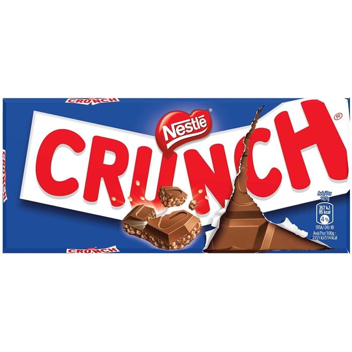 Nestle Crunch Milk Chocolate Bar