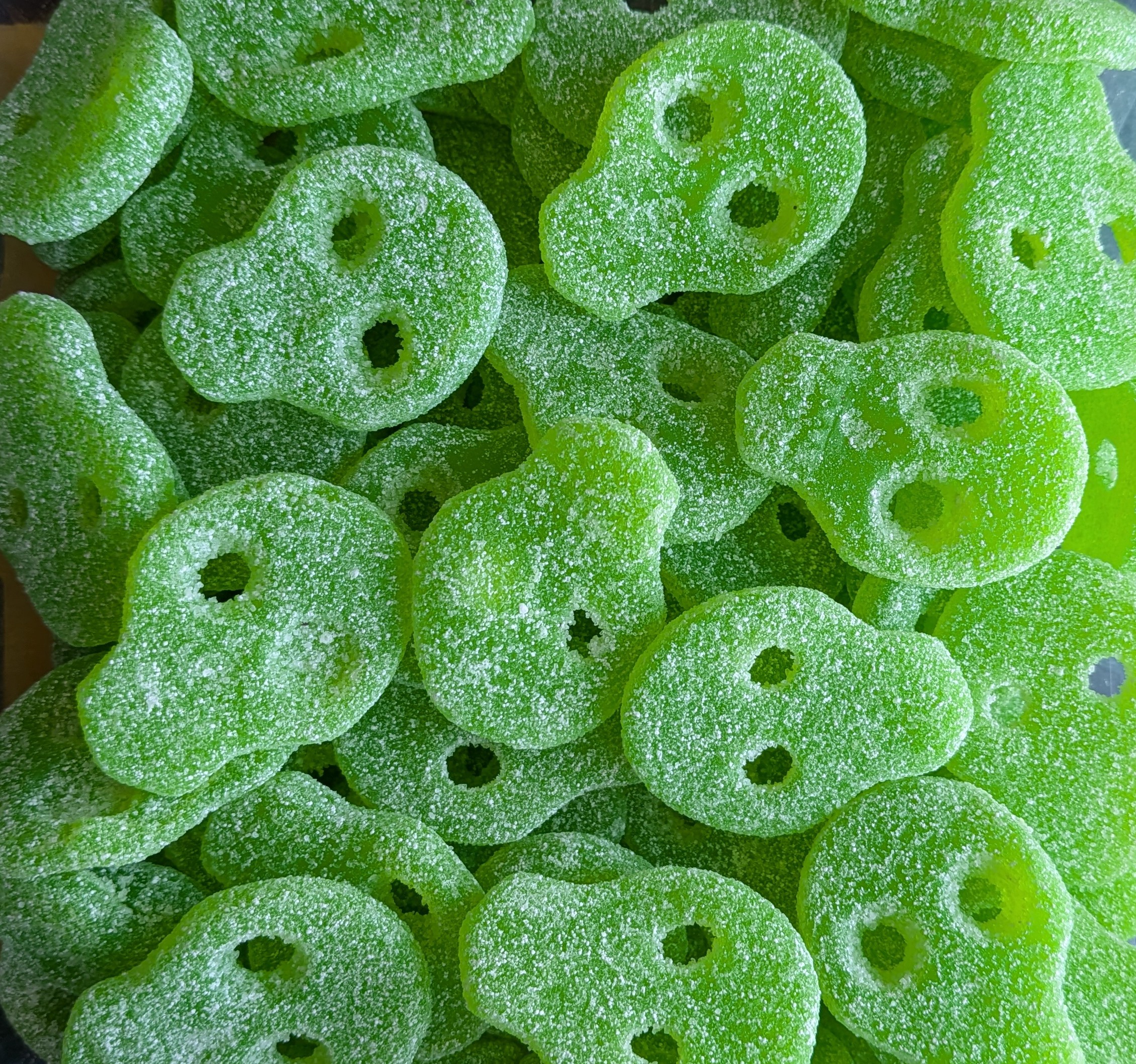 Fizzy Apple Skulls