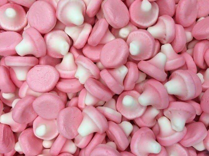 Pink Mushrooms