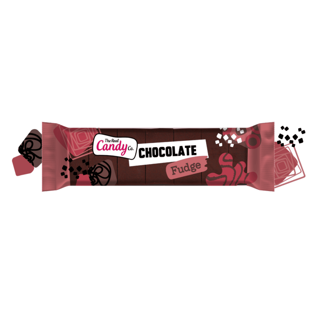 The Real Candy Co Chocolate Fudge Bar