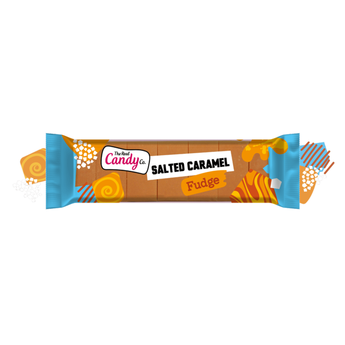 The Real Candy Co Salted Caramel Fudge Bar