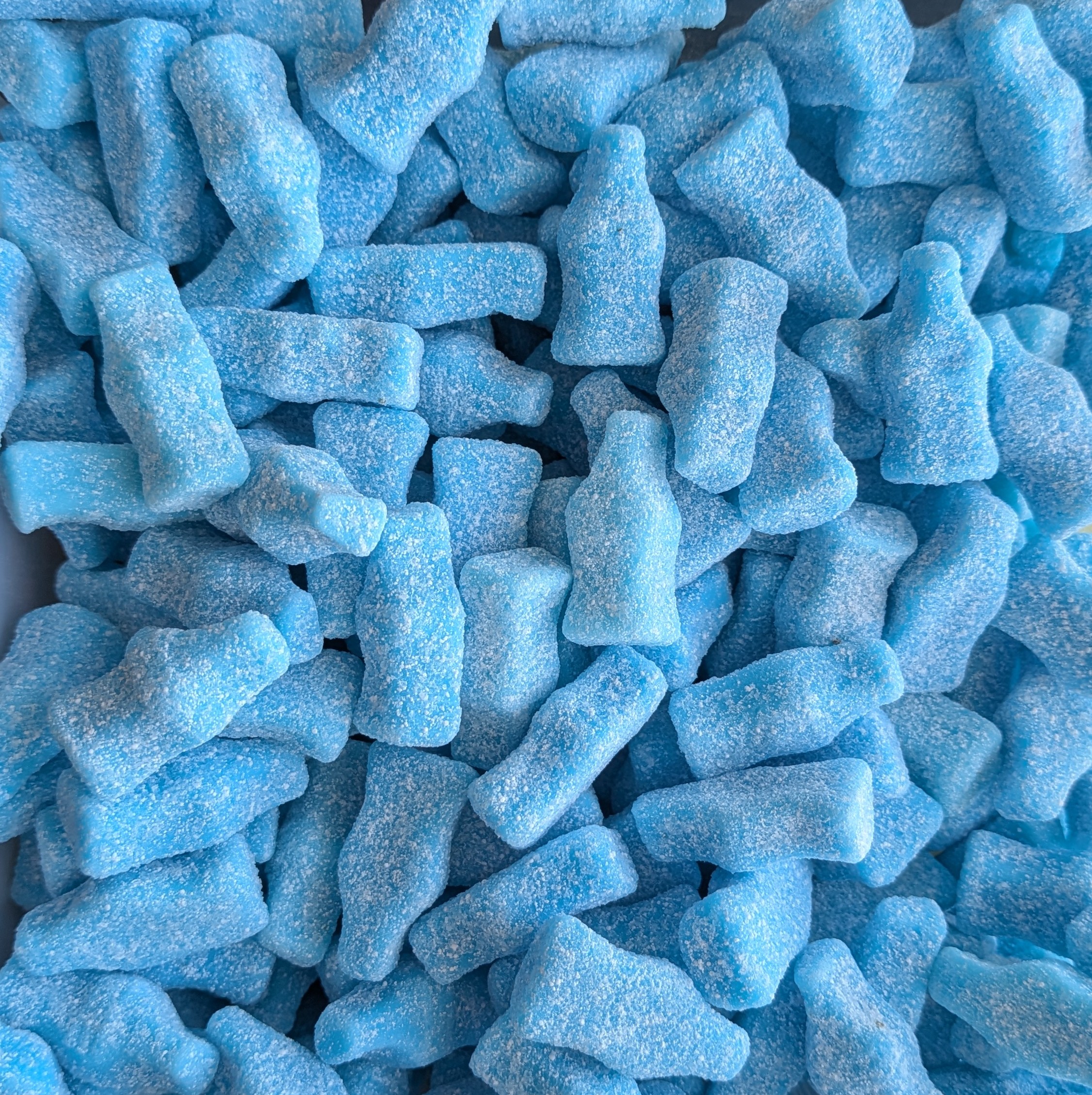 Vegan Blue Raspberry Bottles